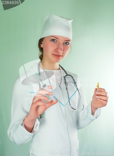 Image of Young lady doctor