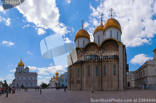 Image of Cathedral square of Kremlin, Moscow