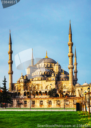 Image of Sultan Ahmed Mosque (Blue Mosque) in Istanbul