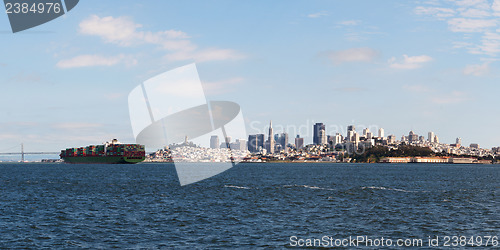 Image of Downtown of San Francisco as seen from the bay