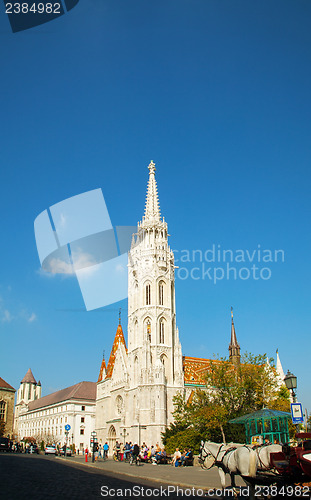 Image of Matthias Church in Budapest, Hungary