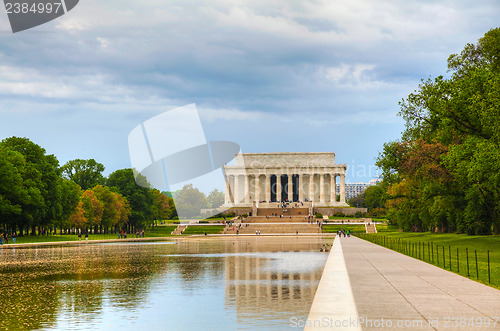 Image of The Lincoln Memorial in Washington, DC in the morning