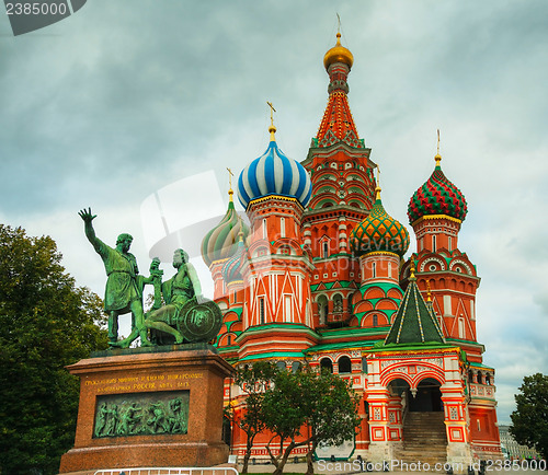 Image of Saint Basil's Cathedral in Moscow, Russia