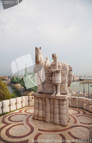 Image of Statue of Saint Stephen I in Budapest