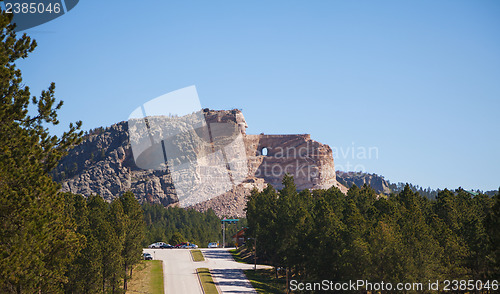 Image of Crazy Horse Memorial in South Dakota