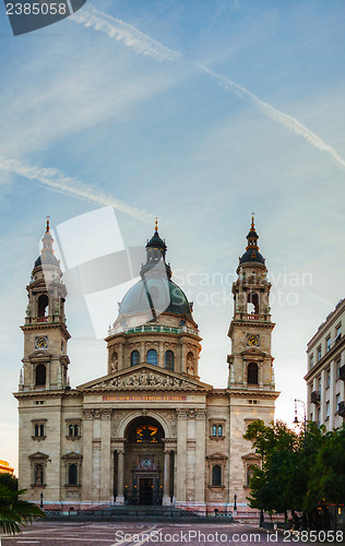 Image of St. Stefan basilica in Budapest, Hungary