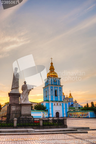 Image of St. Michael monastery in Kiev, Ukraine