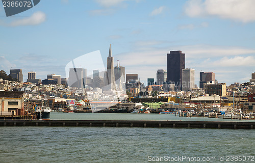 Image of Downtown of San Francisco as seen from the bay