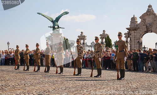 Image of Guards of honor in Budapest, Hungary