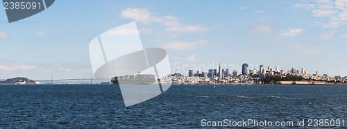 Image of Downtown of San Francisco as seen from the bay