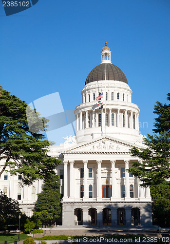 Image of Capitol building in Sacramento, California