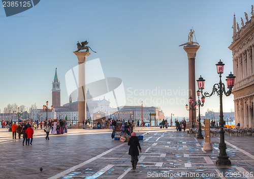 Image of Piazza San Marco on December 11, 2012 in Venice