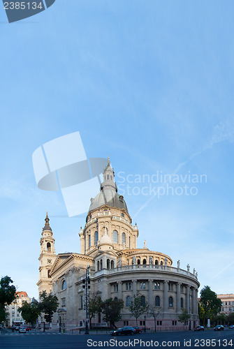 Image of St Stefan's basilica in Budapest, Hungary