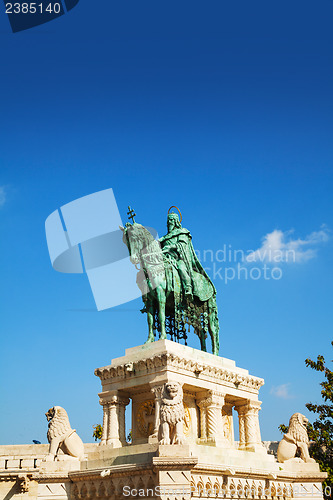 Image of Statue of Saint Stephen I in Budapest