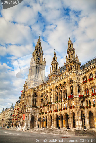 Image of Rathaus (City hall) in Vienna, Austria