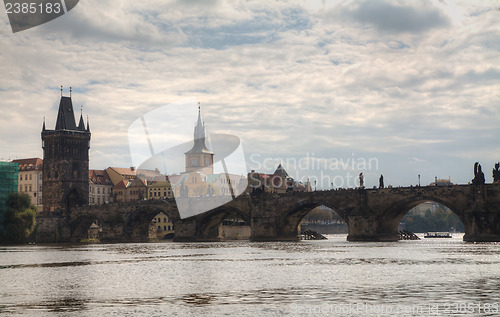 Image of Charles bridge in Prague