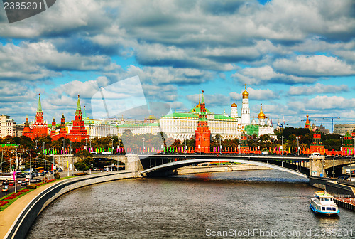 Image of Overview of Kremlin in Moscow