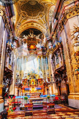 Image of St. Stephen's Cathedral (Stephansdom) interior