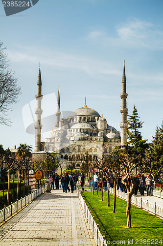 Image of Sultan Ahmed Mosque (Blue Mosque) in Istanbul