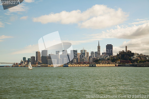 Image of Downtown of San Francisco as seen from the bay