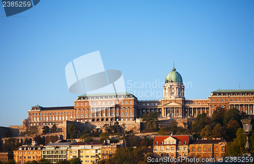 Image of Buda Royal castle in Budapest, Hungary