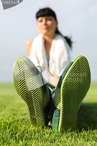 Image of sole of shoes