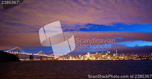 Image of Downtown of San Francisco as seen from seaside