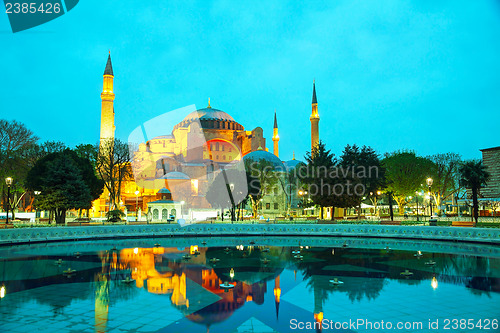 Image of Hagia Sophia in Istanbul, Turkey