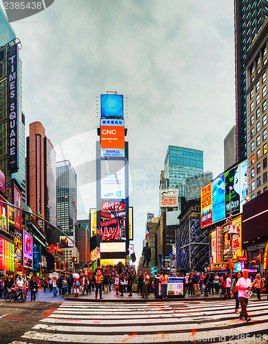 Image of Times square in New York City