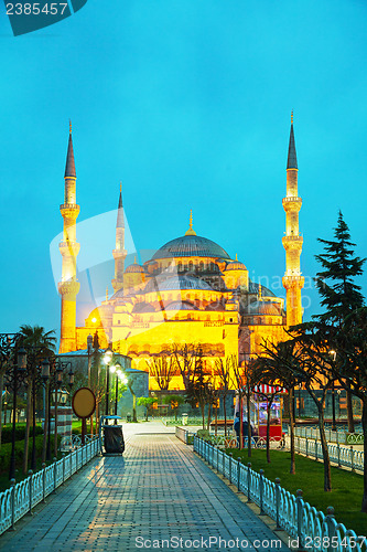 Image of Sultan Ahmed Mosque (Blue Mosque) in Istanbul