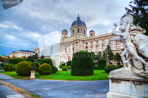 Image of Museum of Natural History in Vienna, Austria