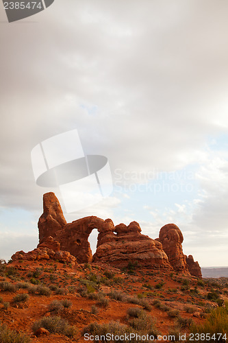 Image of Scenic view at Arches National Park, Utah, USA