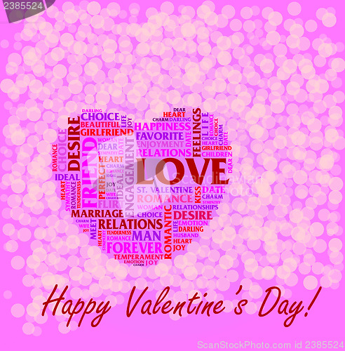 Image of St. Valentine's Day collage