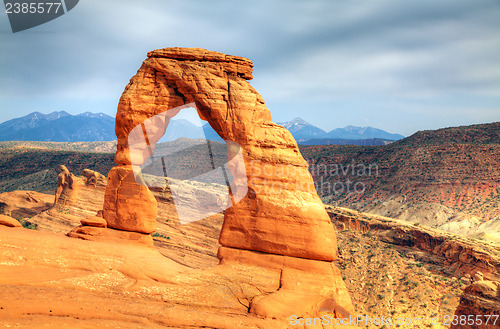 Image of Delicate Arch at Arches National Park, Utah, USA
