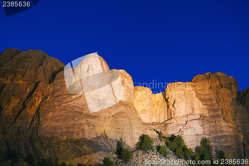 Image of Mount Rushmore monument in South Dakota