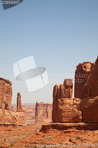 Image of Scenic view at Arches National Park, Utah, USA