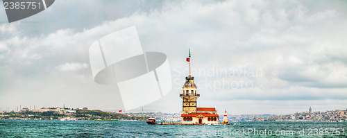 Image of Maiden's island in Istanbul, Turkey