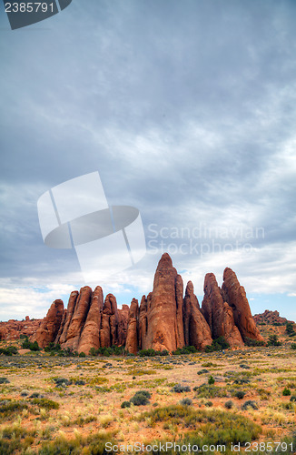 Image of Scenic view at Arches National Park, Utah, USA