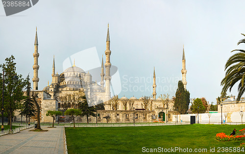Image of Sultan Ahmed Mosque (Blue Mosque) in Istanbul