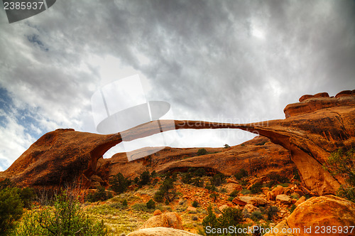 Image of Landscape Arch in Arches National Park, Utah