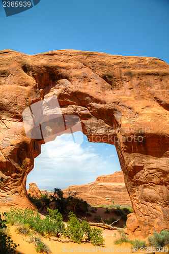 Image of Scenic view at Arches National Park, Utah, USA