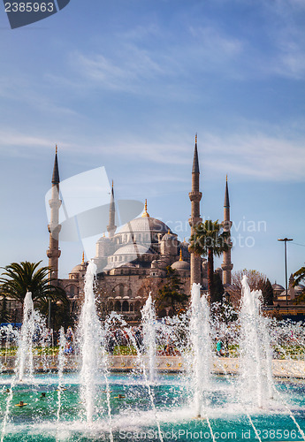 Image of Sultan Ahmed Mosque (Blue Mosque) in Istanbul