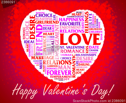 Image of St. Valentine's Day collage