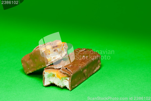 Image of Two chocolate bars