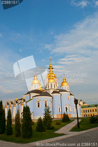 Image of St. Michael monastery in Kiev, Ukraine