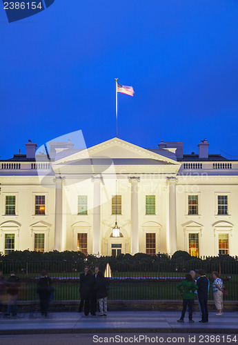 Image of The White House building in Washington, DC