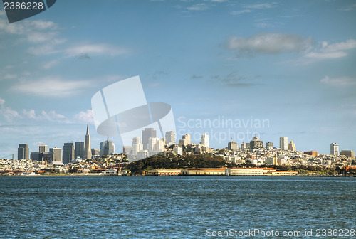 Image of Downtown of San Francisco as seen from seaside