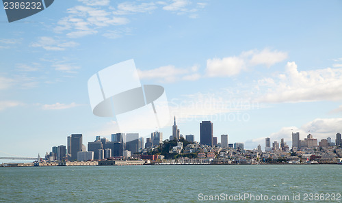 Image of Downtown of San Francisco as seen from seaside