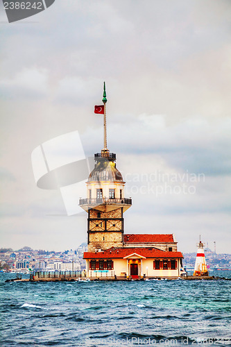 Image of Maiden's island in Istanbul, Turkey
