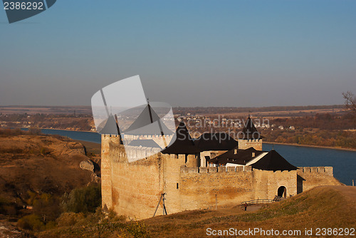 Image of Ancient forress in Khotyn, Ukraine